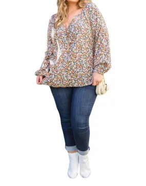 Andree By Unit - Sign of The Floral Times Top