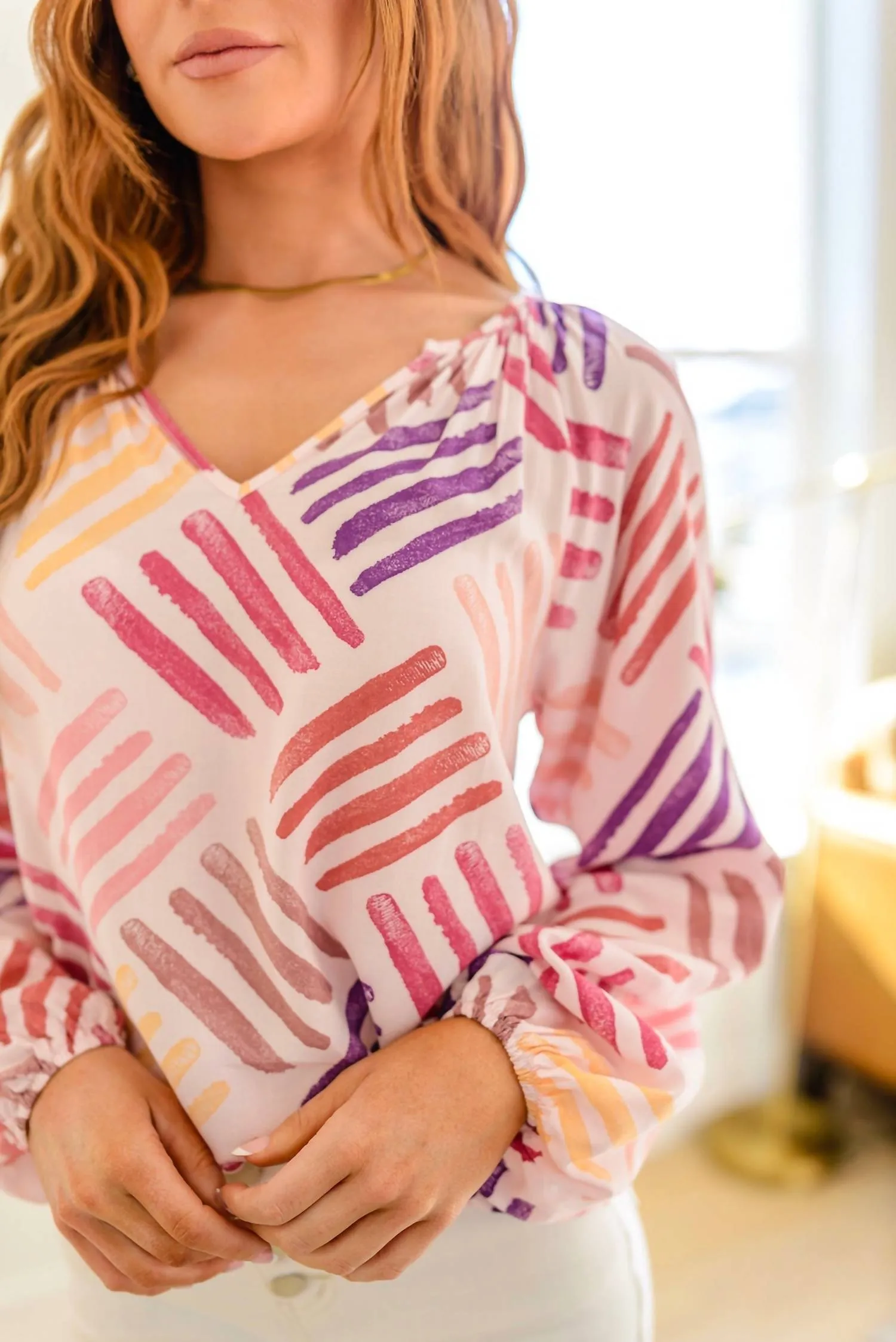 Andree By Unit - Stamp Of Happiness Top