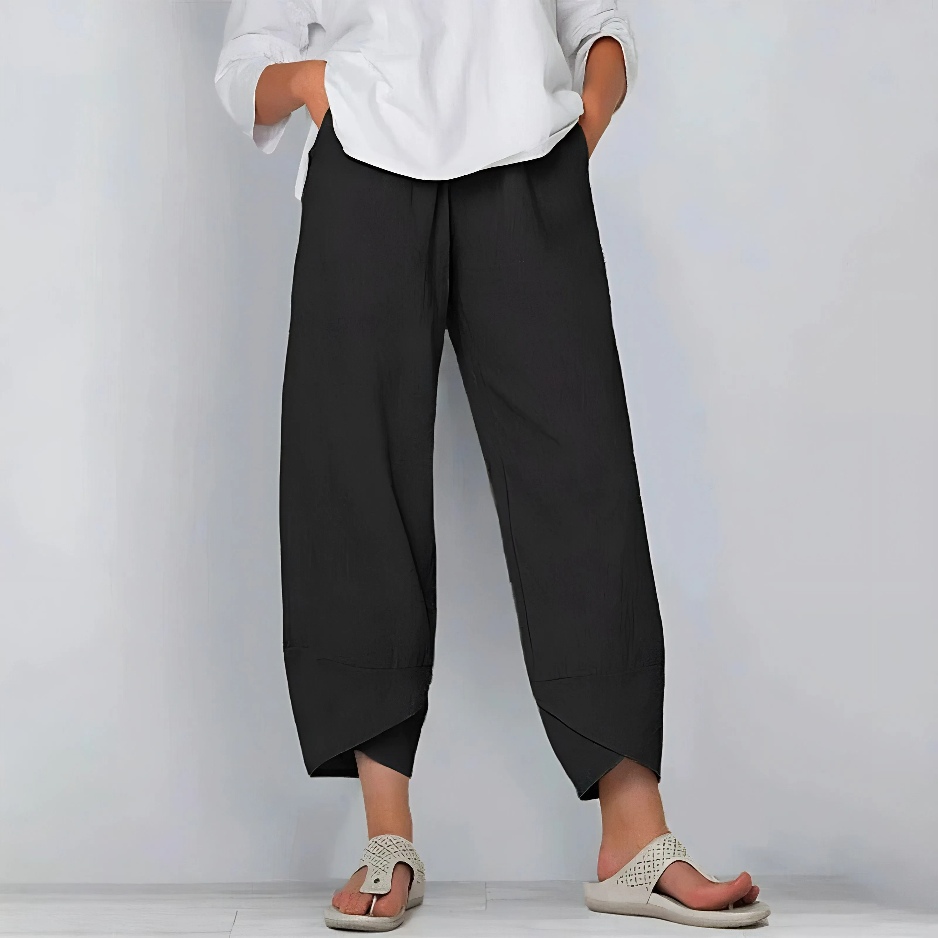 Bella | Chic Linen Trousers