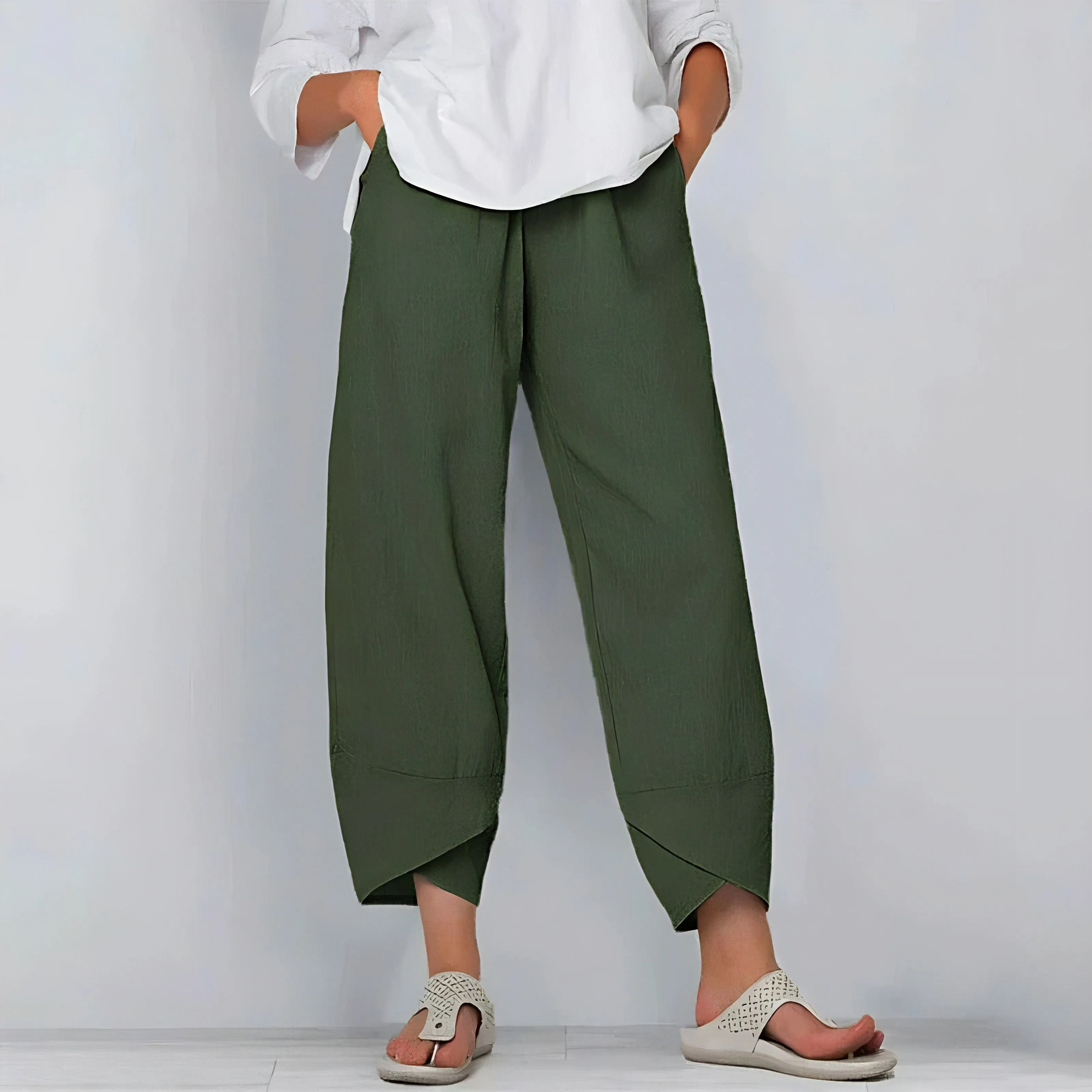 Bella | Chic Linen Trousers