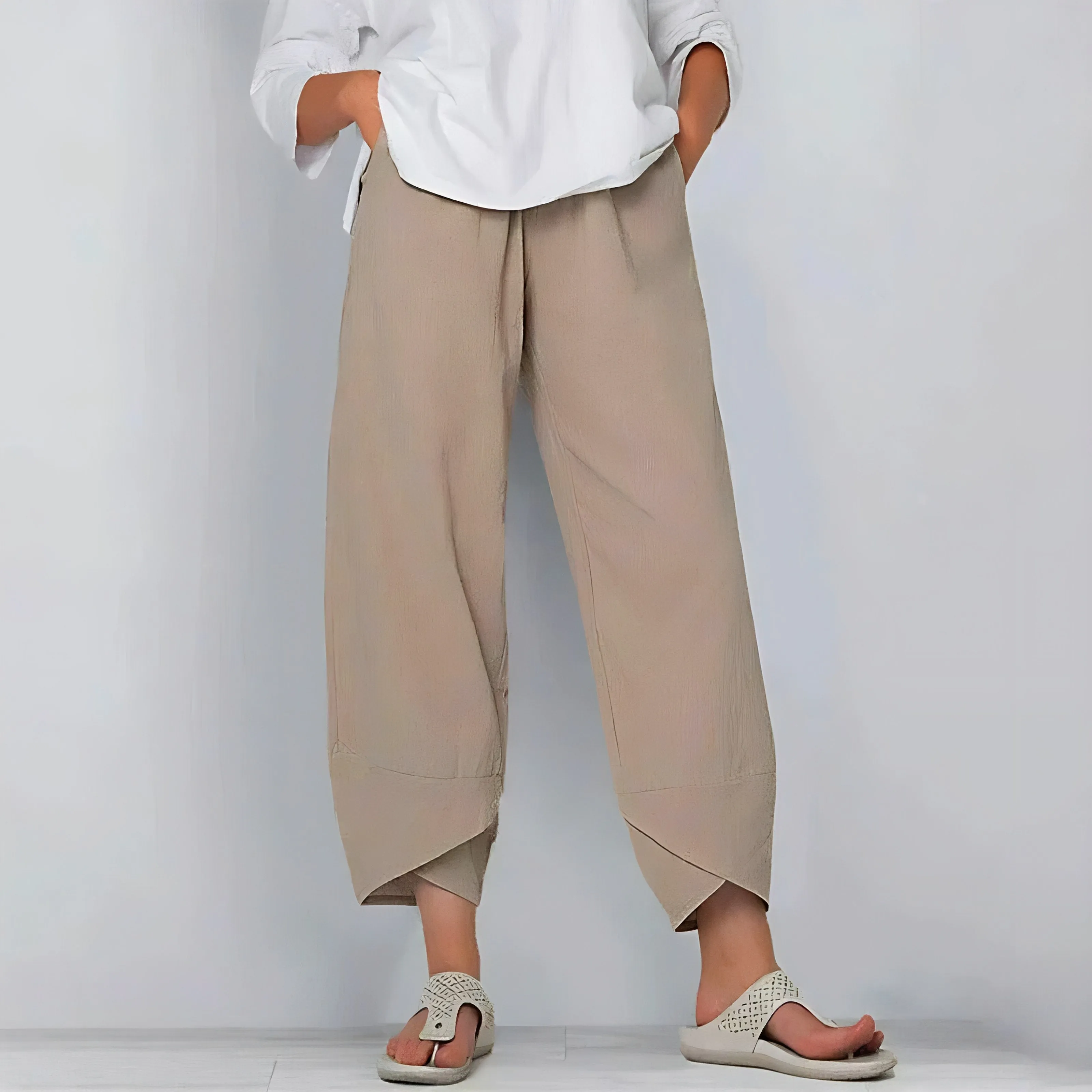 Bella | Chic Linen Trousers