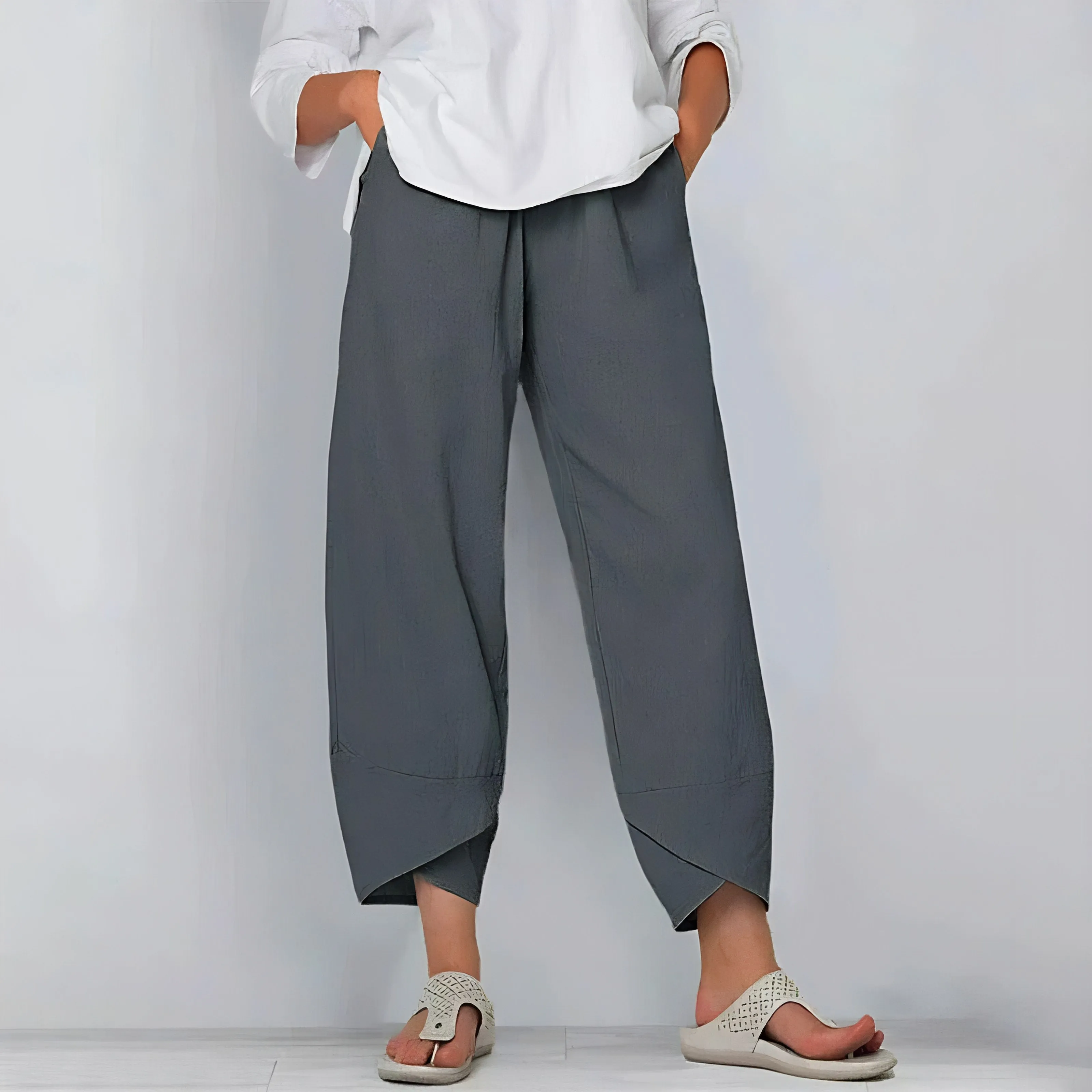 Bella | Chic Linen Trousers