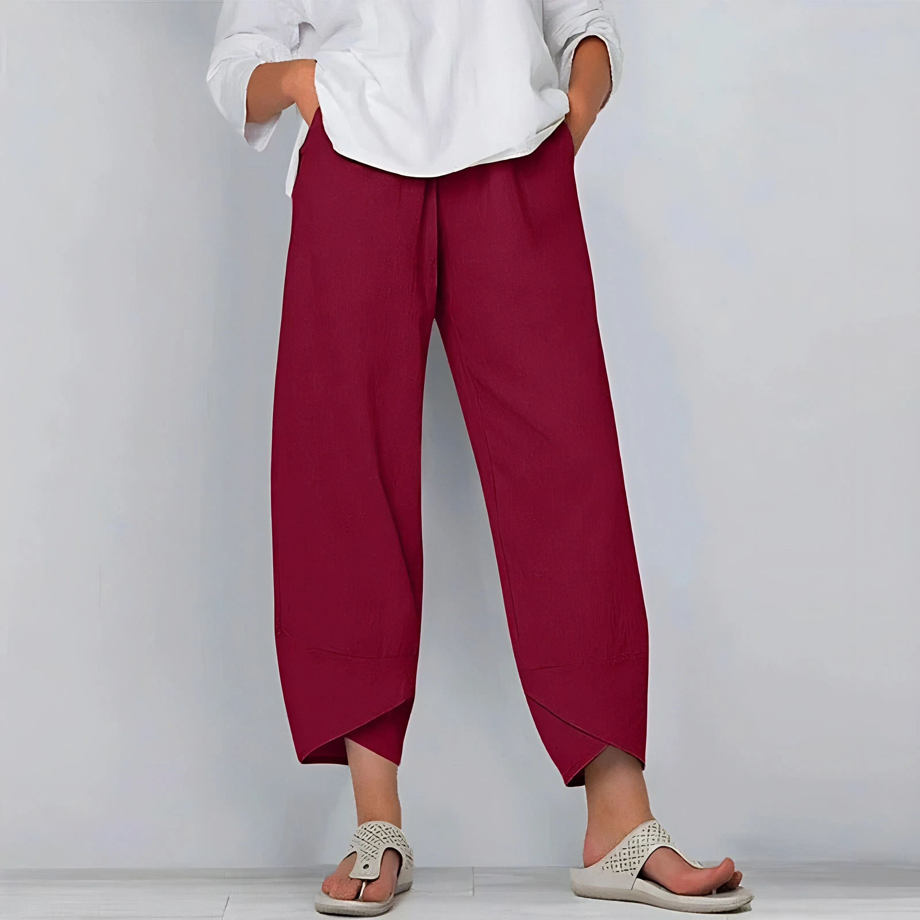 Bella | Chic Linen Trousers