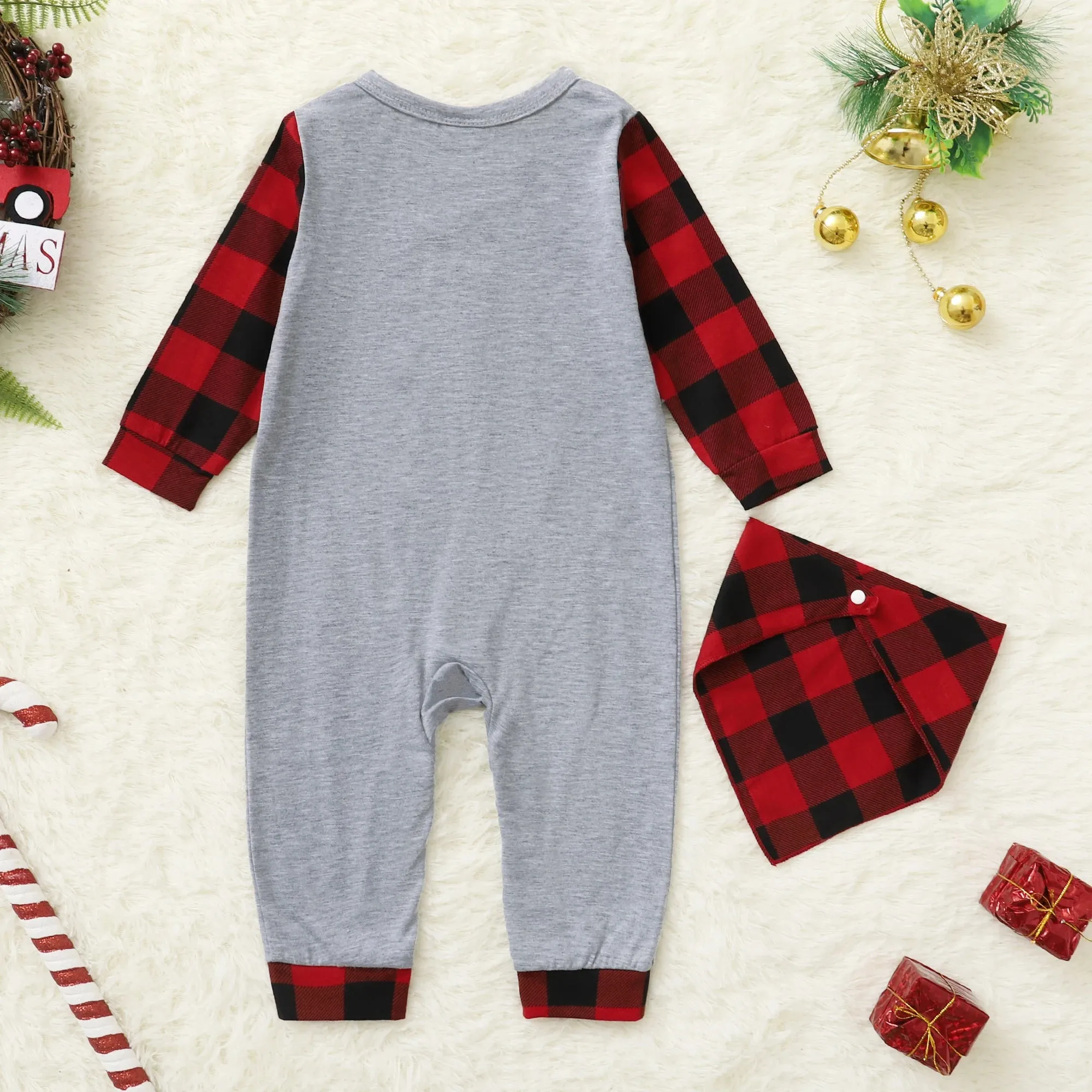 Custom Pajamas New Year Oversize Lovely Print Parent-Children Outfits Womens Sleepwear Family Matching Christmas Pajamas Catpapa