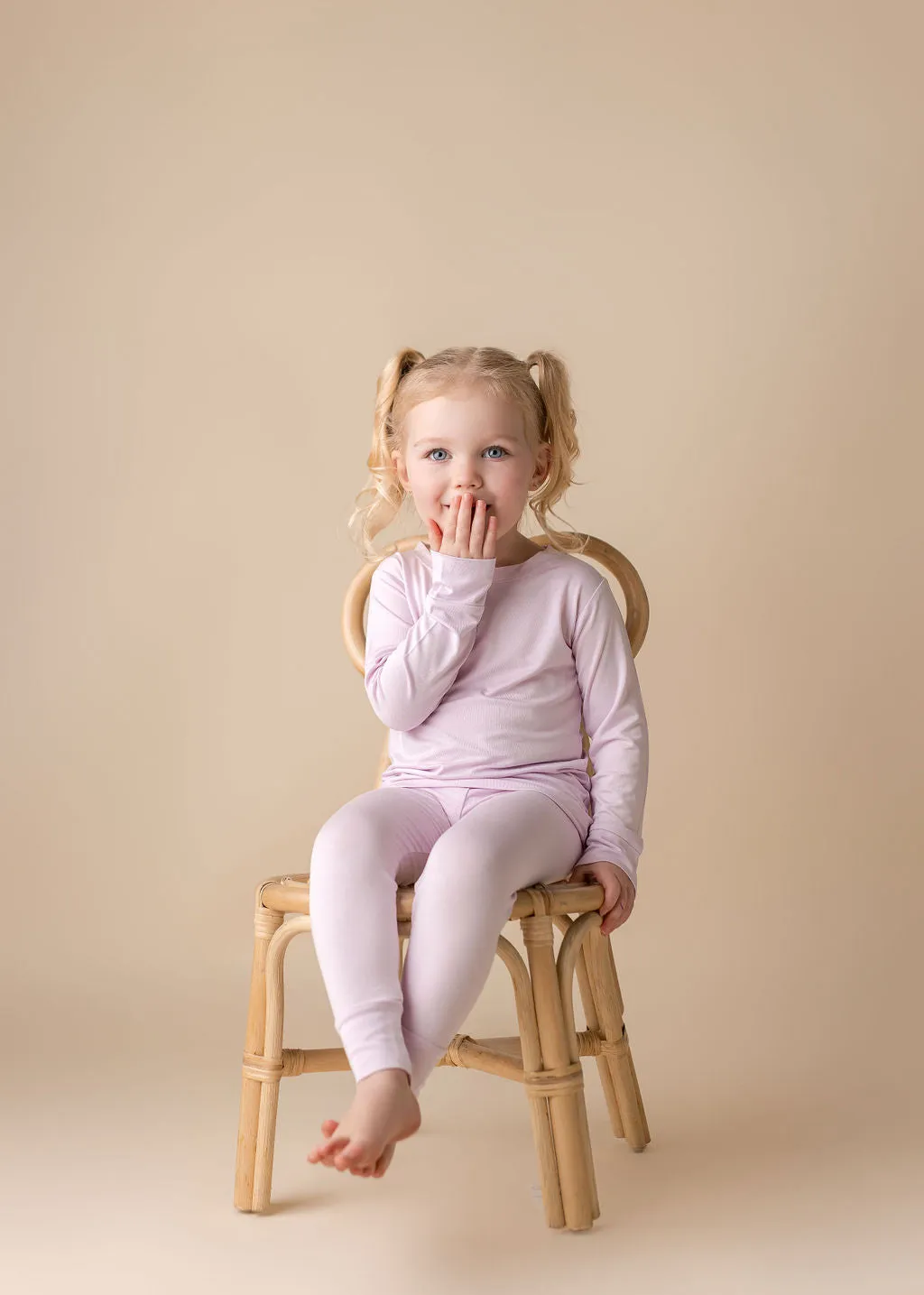 In My Jammers Solid Light Purple L/S 2pc PJ Set