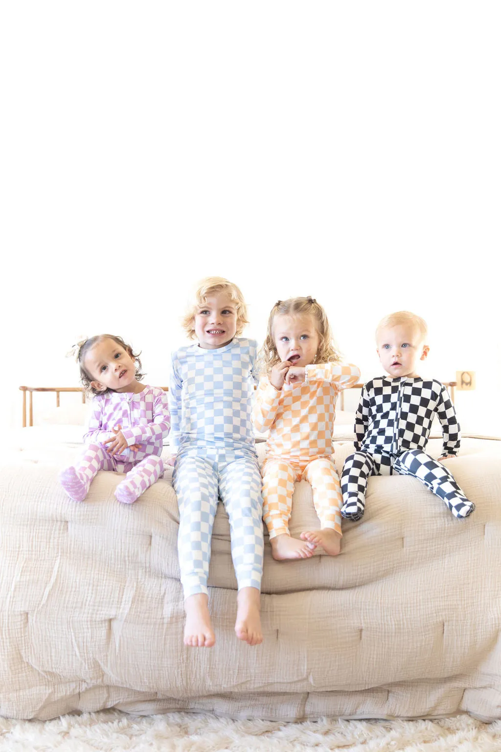 LIGHT PURPLE   WHITE CHECKER | LONG SLEEVE