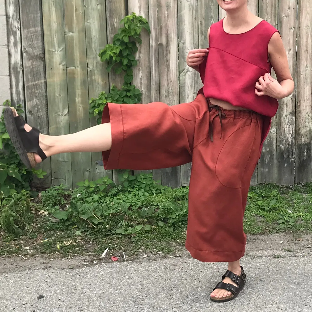 Linen Culottes
