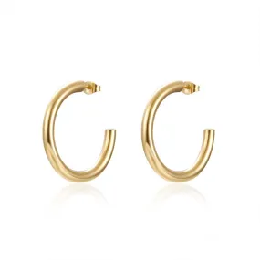 Open Hoop Earrings