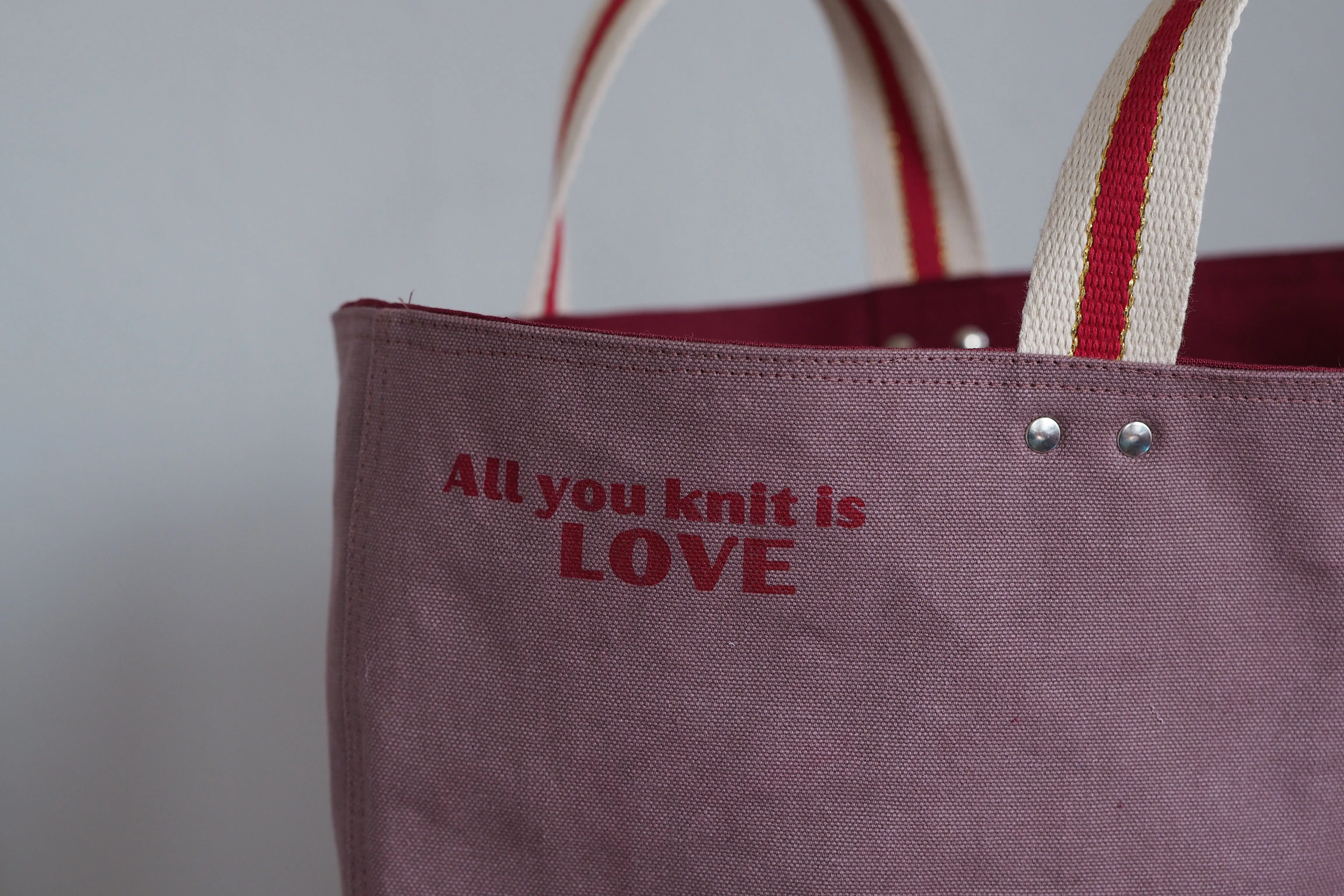 PRE ORDER UPDATE Tote Bag - Heart Grape