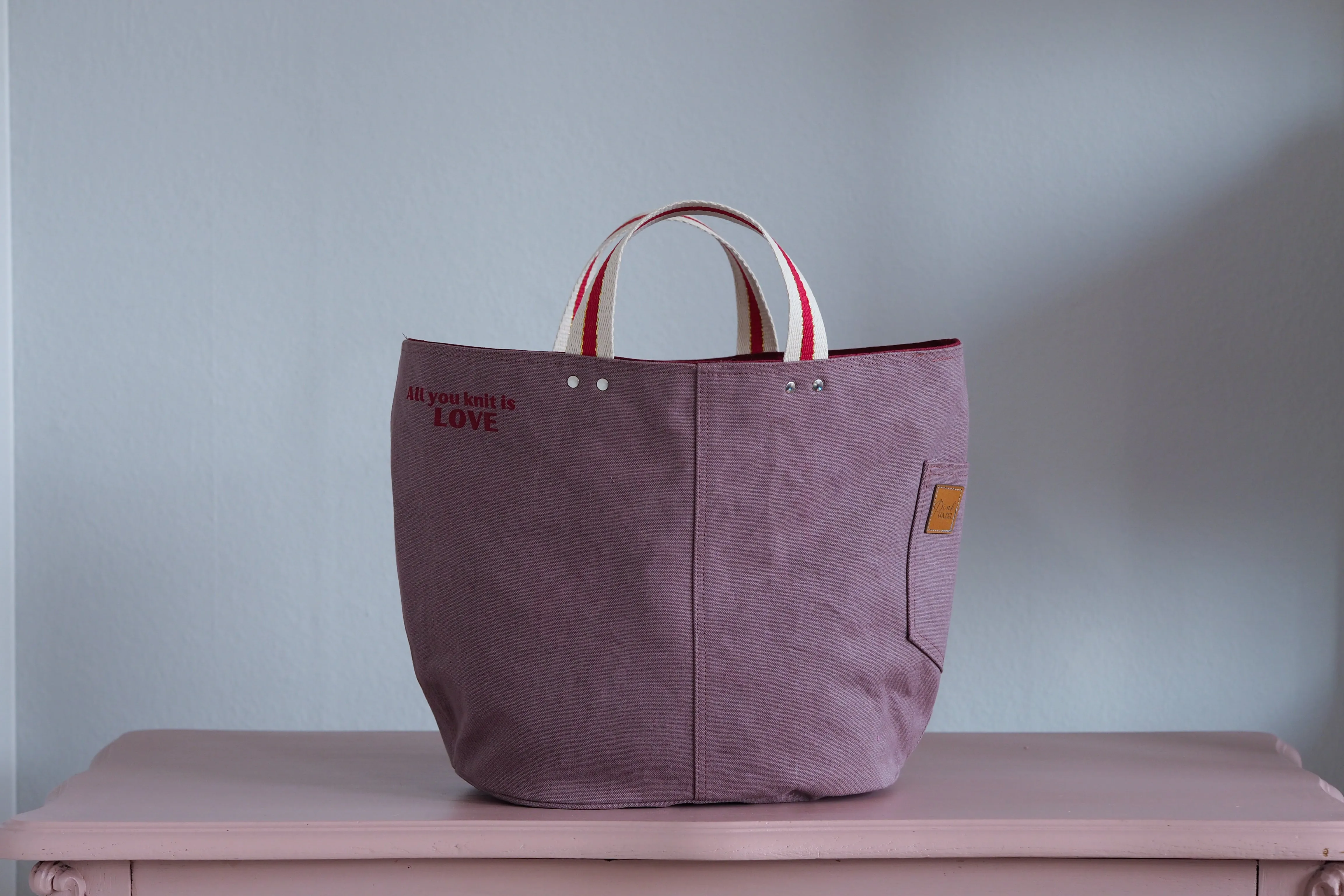 PRE ORDER UPDATE Tote Bag - Heart Grape