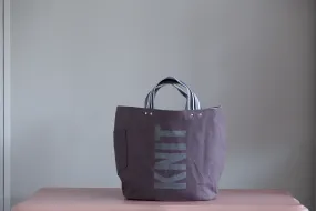 PRE ORDER UPDATE Tote Bag - Pewter - printed silver
