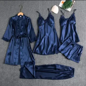 Premium 5-Piece Nightwear Set
