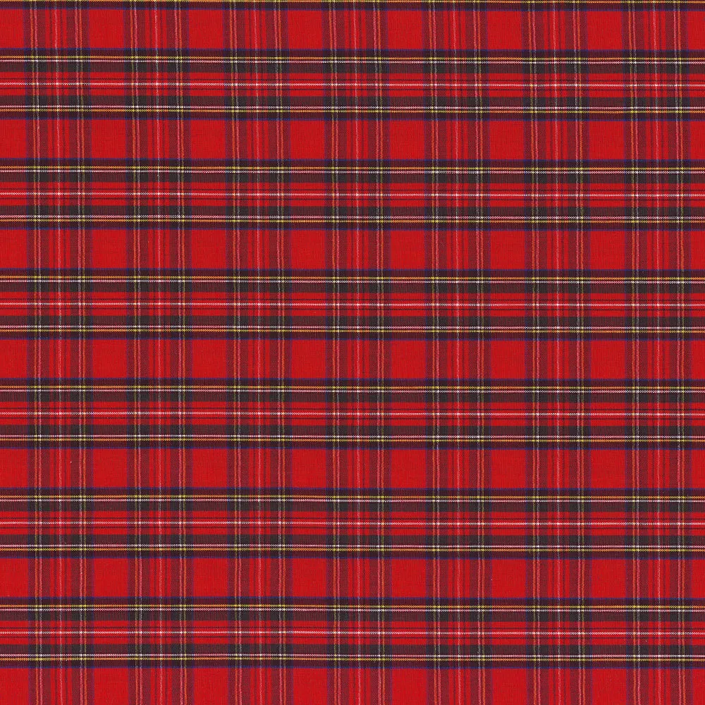 Provincial Yarn Dyed Tartan - Royal Stewart - Red