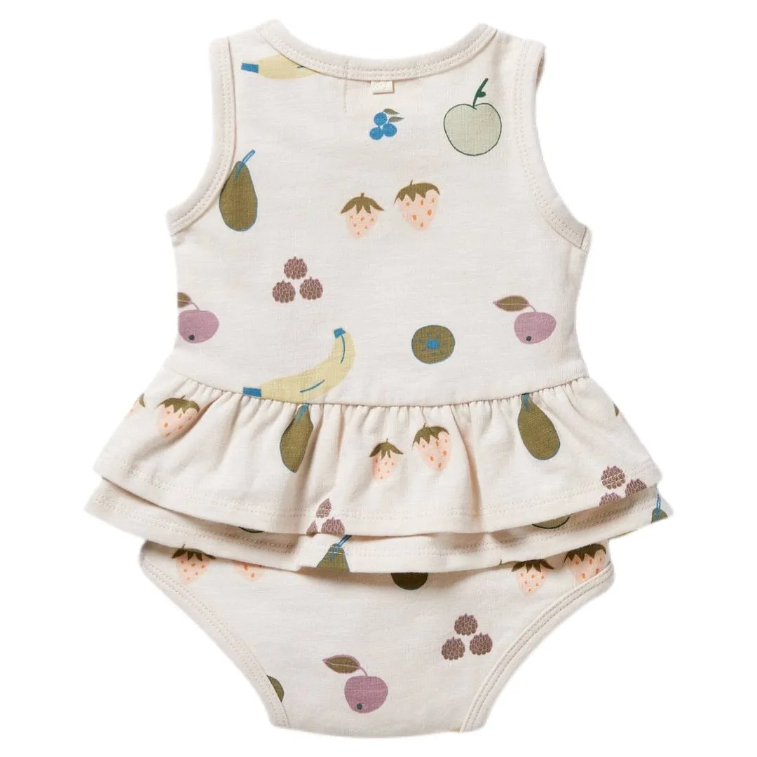 Ruffle Bodysuit - Fruity