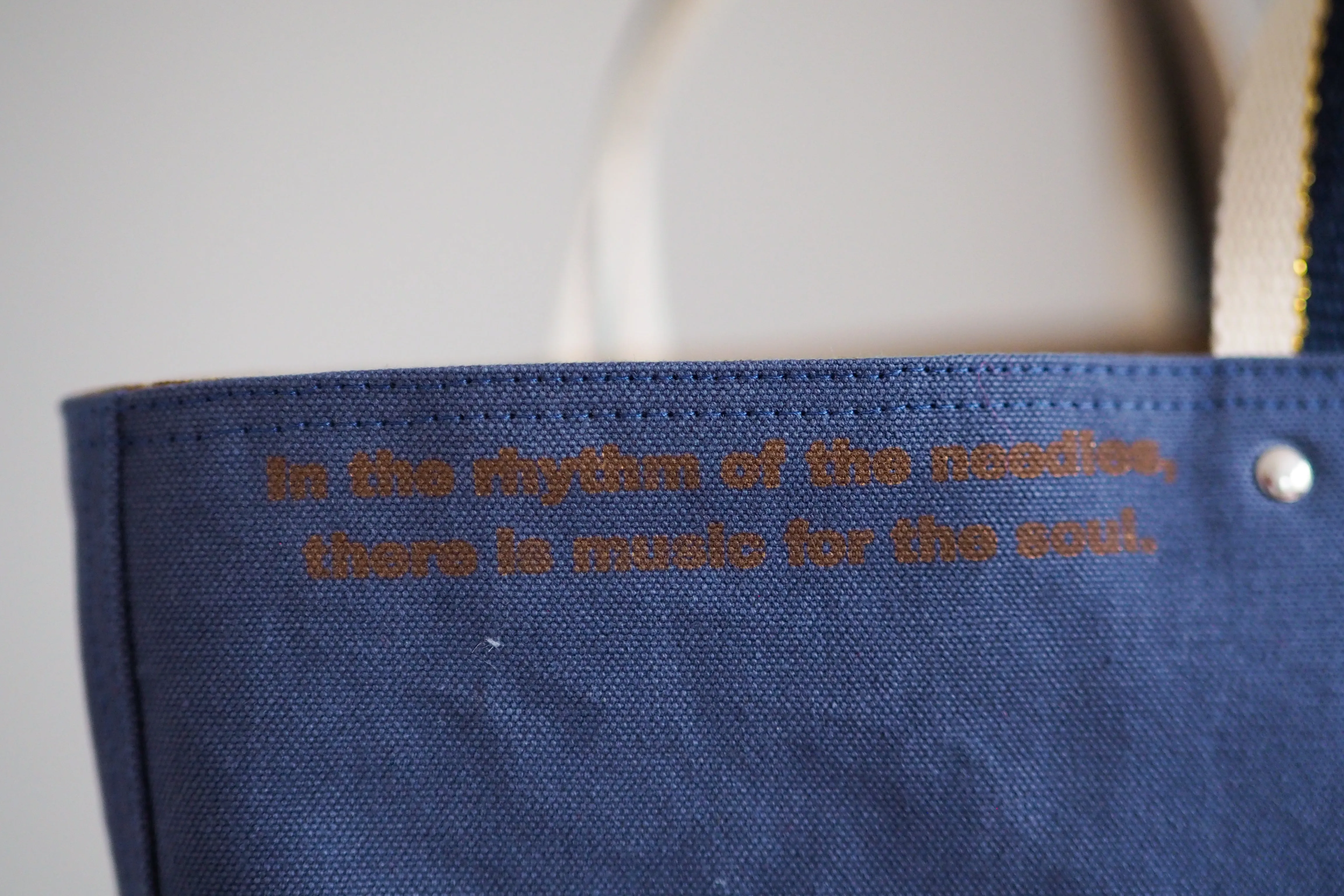 Tote Bag - Navy - printed